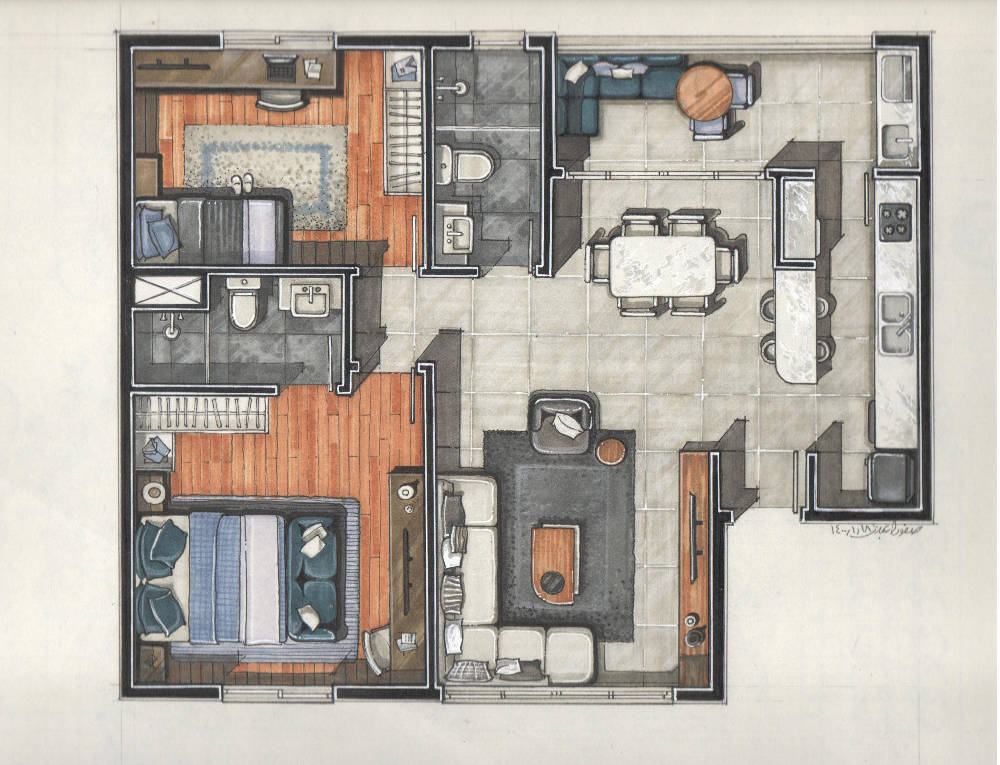 Architectural illustration